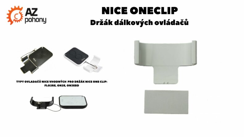 NICE ONECLIP DRŽÁK DÁLKOVÝCH OVLADAČŮ